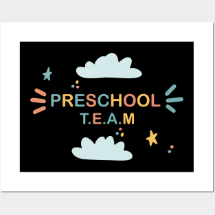 preschool team Posters and Art